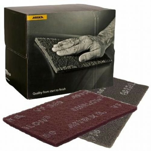 Mirka Mirlon Hand Pads V/Fine Red Pk20